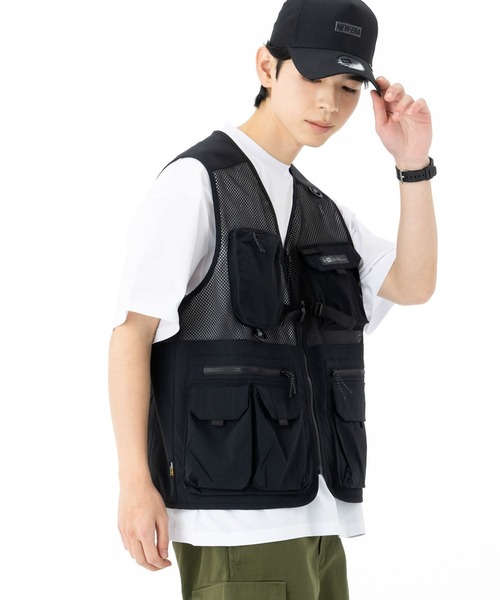 NEW ERA ニューエラ　フィッシングベスト L NEW ERA ニューエラ 14474257 OUTDOOR Angler Collection