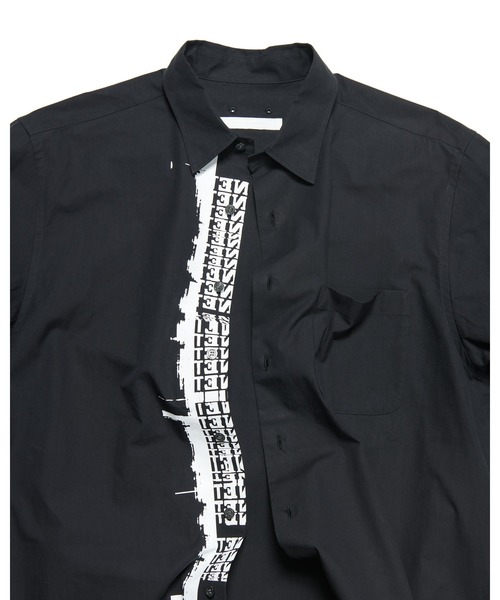 SOPHNET.（ソフネット）の「SIMON TAYLOR: BROKEN BEAUTY SHIRT（シャツ/ブラウス・メンズ・ホワイト/ブラック・SMALL/MEDIUM/LARGE/X-LARGE）」の6枚目の写真