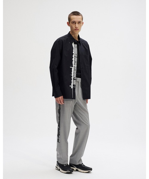 SOPHNET.（ソフネット）の「SIMON TAYLOR: BROKEN BEAUTY SHIRT（シャツ/ブラウス・メンズ・ホワイト/ブラック・SMALL/MEDIUM/LARGE/X-LARGE）」の3枚目の写真