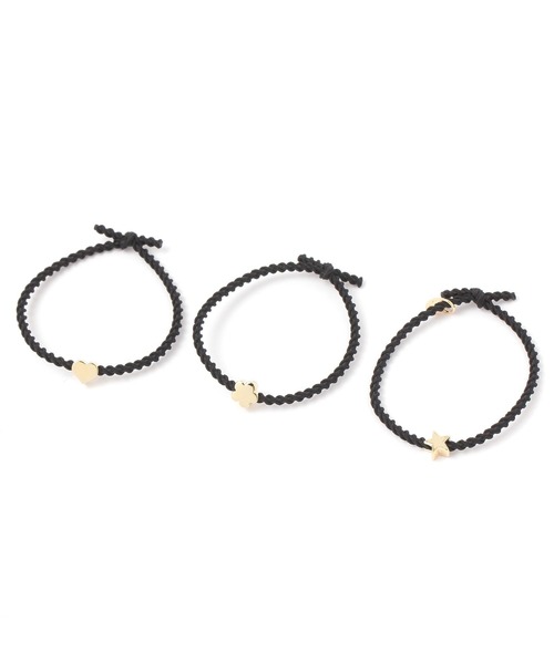 niko and...（ニコアンド）の「3SETモチーフヘアゴム（ヘアゴム・レディース・ブルー/グリーン/ブラック・0）」の10枚目の写真