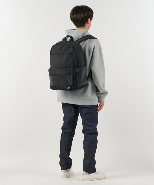Champion(チャンピオン)の「リュックサック アンカレッジ B4サイズ収納 15.6inch収納 29L 63971(バックパック/リュック・メンズ・ホワイト/パープル/ブルー系その他/ブラック・FREE)」の6枚目の写真