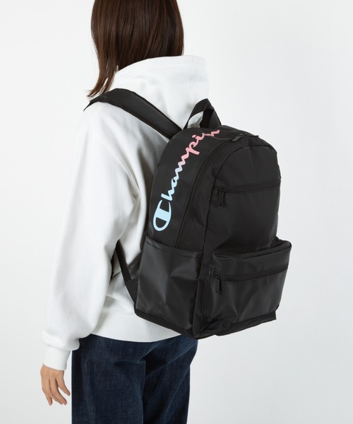 Champion(チャンピオン)の「リュックサック アンカレッジ B4サイズ収納 15.6inch収納 29L 63971(バックパック/リュック・メンズ・ホワイト/パープル/ブルー系その他/ブラック・FREE)」の8枚目の写真