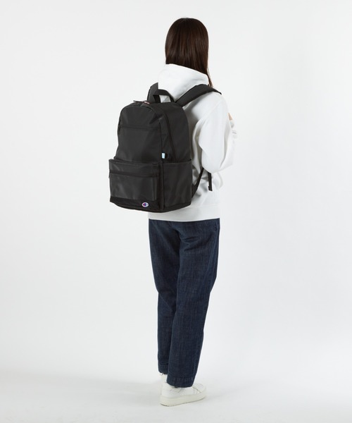 Champion(チャンピオン)の「リュックサック アンカレッジ B4サイズ収納 15.6inch収納 29L 63971(バックパック/リュック・メンズ・ホワイト/パープル/ブルー系その他/ブラック・FREE)」の9枚目の写真