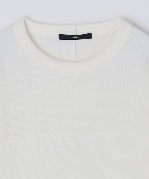 SHIPS(シップス)の「SHIPS: フットボール Tシャツ(6分丈)(Tシャツ/カットソー・メンズ・ホワイト/チャコールグレー/ネイビー・SMALL/MEDIUM/LARGE/X-LARGE)」の17枚目の写真