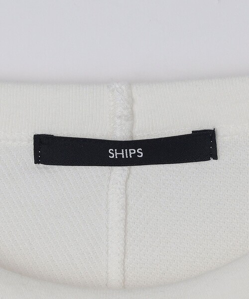 SHIPS(シップス)の「SHIPS: フットボール Tシャツ(6分丈)(Tシャツ/カットソー・メンズ・ホワイト/チャコールグレー/ネイビー・SMALL/MEDIUM/LARGE/X-LARGE)」の20枚目の写真