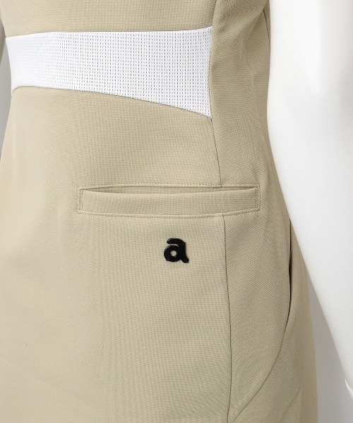 archivio(アルチビオ)の「<LADIES>バックフリル速乾ワンピース(ワンピース・レディース・ブラック/ホワイト/ベージュ・L/M/S)」の12枚目の写真