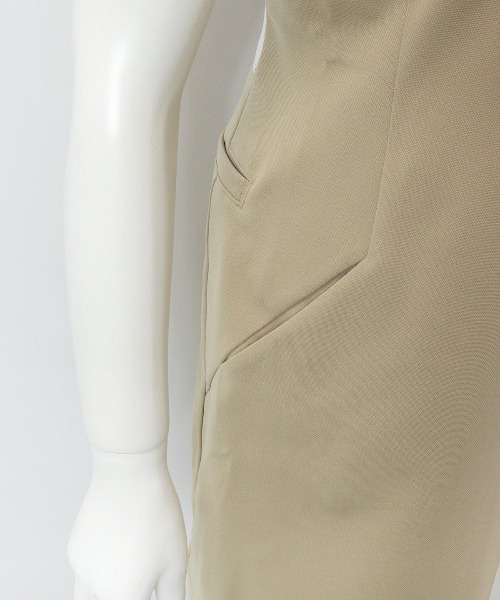 archivio(アルチビオ)の「<LADIES>バックフリル速乾ワンピース(ワンピース・レディース・ブラック/ホワイト/ベージュ・L/M/S)」の10枚目の写真