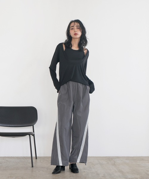 セール】サイドラインナイロンパンツ（その他パンツ）｜LIAN