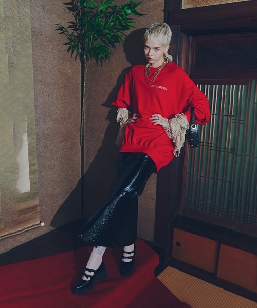 ROSE BUD（ローズバッド）の「(piu comoda)リボンポインテッドシューズ（その他シューズ・レディース・ブラック・36）」の4枚目の写真