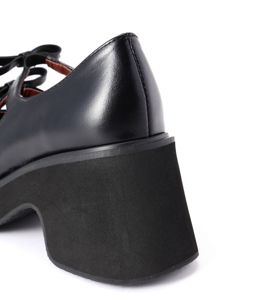 ROSE BUD（ローズバッド）の「(piu comoda)リボンポインテッドシューズ（その他シューズ・レディース・ブラック・36）」の8枚目の写真