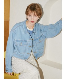 COEL（コエル）の「ショートGジャン（デニムジャケット）」