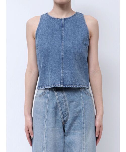 Ungrid（アングリッド）の「アメスリデニムトップス（シャツ/ブラウス・レディース・ブルー・FREE）」の10枚目の写真