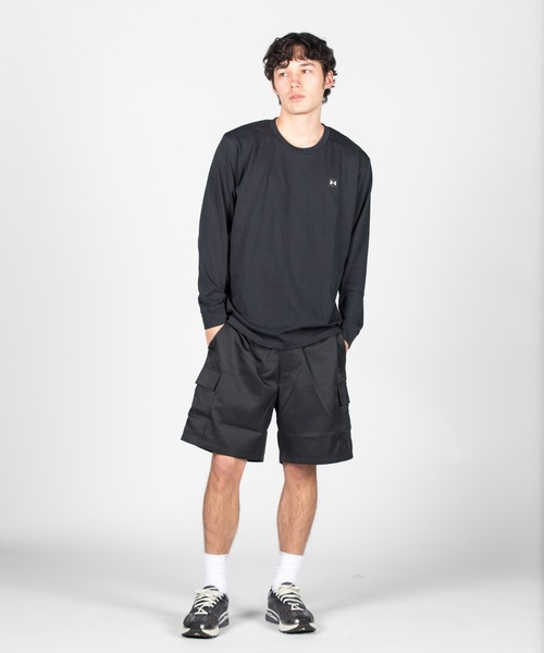UNDER ARMOUR(アンダーアーマー)の「UAアーバン ユニフォーム ヘビーウエイト ロングスリーブ Tシャツ(ライフスタイル/メンズ)(Tシャツ/カットソー・メンズ・ブラック・M/XL/S/L/2XL/3XL)」の10枚目の写真