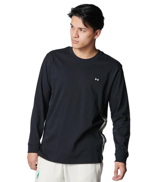 UNDER ARMOUR(アンダーアーマー)の「UAアーバン ユニフォーム ヘビーウエイト ロングスリーブ Tシャツ(ライフスタイル/メンズ)(Tシャツ/カットソー・メンズ・ブラック・M/XL/S/L/2XL/3XL)」の5枚目の写真