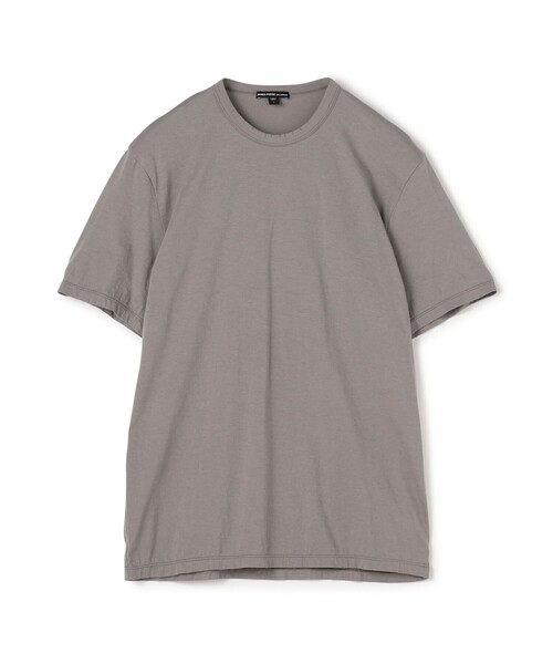 JAMES PERSE(ジェームスパース)の「リュクス ジャージークルーネックTシャツ MELJ3199(Tシャツ/カットソー・メンズ・ダークグリーン/グレー・1/0/3)」の1枚目の写真