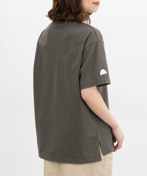 Honeys(ハニーズ)の「【UVカット】半袖モチーフ刺繍Tシャツ(Tシャツ/カットソー・レディース・スモークピンク/オフホワイト/ダークグリーン系/スミクロ/ベージュ・L/M/S)」の14枚目の写真