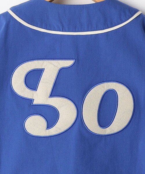 SHIPS(シップス)の「SHIPS KIDS:100~130cm / ベースボール シャツ(シャツ/ブラウス・キッズ・ブルー/ベージュ・130/110/120/100)」の21枚目の写真