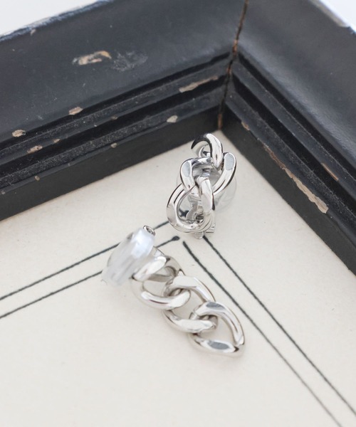 LEPSIM(レプシィム)の「アソートステンレスクリップ 303301(イヤリング・レディース・シルバー/シルバー系その他/ゴールド・ONE SIZE)」の2枚目の写真