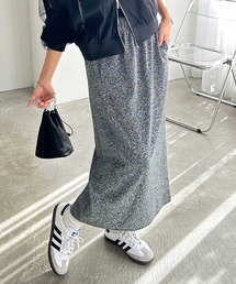 FIRST MOOD（ファーストムード）の「《FIRSTMOODコラボ》すっきり見え！ラメタイトロングスカート（スカート）」