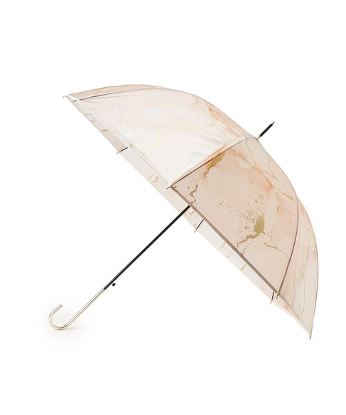 SHOO・LA・RUE（シューラルー）の「【雨傘/ビニール傘】【Wpc．】インクアートアンブレラ（長傘・レディース・ピンク系その他/ブルー系8/ブラウン系4・00）」の2枚目の写真