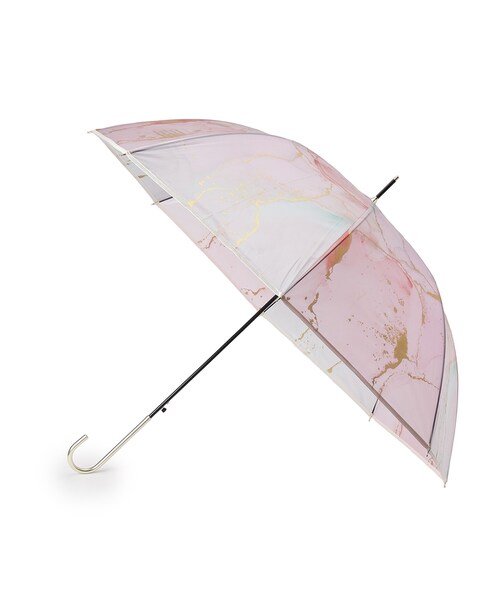 SHOO・LA・RUE（シューラルー）の「【雨傘/ビニール傘】【Wpc．】インクアートアンブレラ（長傘・レディース・ピンク系その他/ブルー系8/ブラウン系4・00）」の7枚目の写真