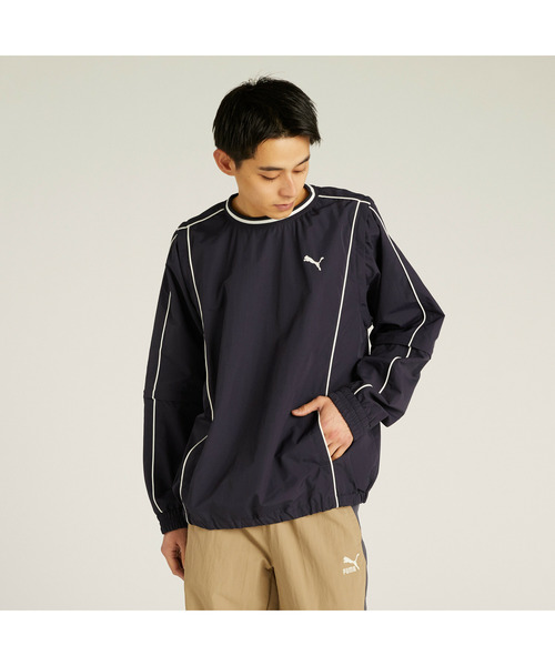 PUMA（プーマ）の「PUMA プーマ メンズ ワードローブ ESS＋ ウーブン 3ウェイ カバー シャツ（その他トップス・メンズ・ネイビー・MEDIUM/LARGE/SMALL/XX-LARGE/X-LARGE）」の9枚目の写真