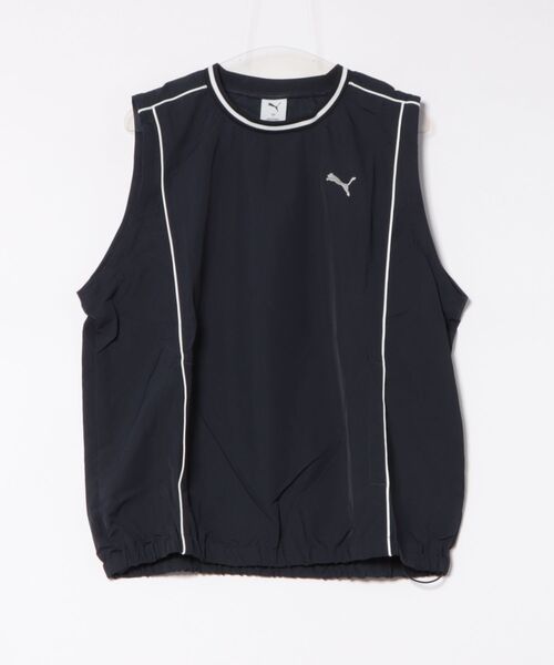 PUMA（プーマ）の「PUMA プーマ メンズ ワードローブ ESS＋ ウーブン 3ウェイ カバー シャツ（その他トップス・メンズ・ネイビー・MEDIUM/LARGE/SMALL/XX-LARGE/X-LARGE）」の3枚目の写真