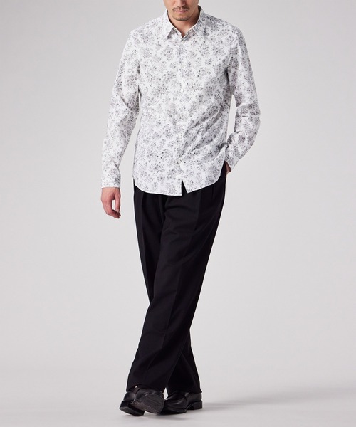 Outline Floral' カジュアルシャツ / 153311 006LN（シャツ