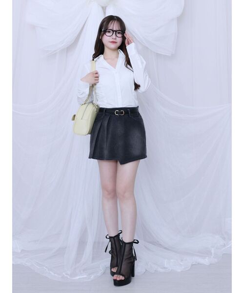 EATME(イートミー)の「ラウンドフレームサングラス(サングラス・レディース・ブラック・FREE)」の11枚目の写真