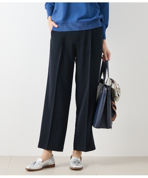 newyoker パンツ セール】ドライライトツイル 1タックストレートパンツ（その他