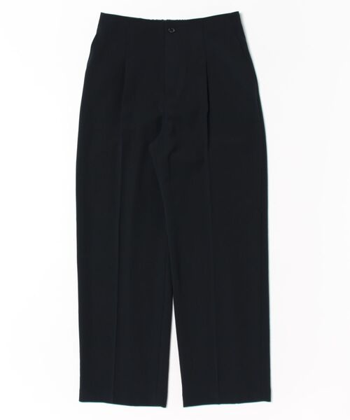 NEWYORKER（ニューヨーカー）の「ドライライトツイル 1タックストレートパンツ（その他パンツ・レディース・ネイビー/ベージュ・11号/9号）」の11枚目の写真
