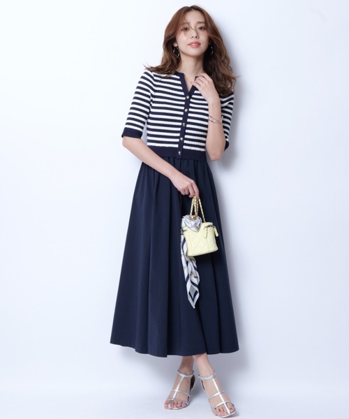 JUSGLITTY（ジャスグリッティー）の「スキッパーニットドッキング