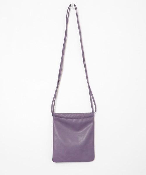 SENSE OF PLACE by URBAN RESEARCH（センスオブプレイスバイアーバンリサーチ）の「FLハンドルキンチャクショルダー（ショルダーバッグ・メンズ・ブラック/ライトグレー/パープル・ONE）」の9枚目の写真