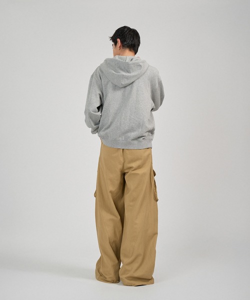 kutir（クティール）の「SUPER BUGGY CURVED CCARGO／スーパーバギーカーブカーゴパンツ（カーゴパンツ・メンズ・ブラック/ベージュ・LARGE/MEDIUM）」の13枚目の写真