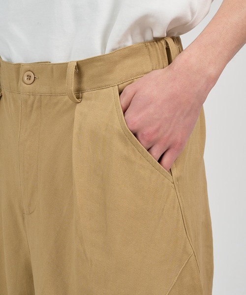 kutir（クティール）の「SUPER BUGGY CURVED CCARGO／スーパーバギーカーブカーゴパンツ（カーゴパンツ・メンズ・ブラック/ベージュ・LARGE/MEDIUM）」の18枚目の写真