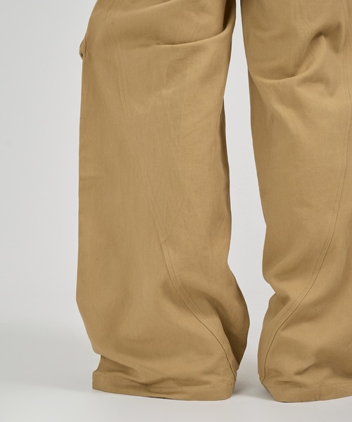 kutir（クティール）の「SUPER BUGGY CURVED CCARGO／スーパーバギーカーブカーゴパンツ（カーゴパンツ・メンズ・ブラック/ベージュ・LARGE/MEDIUM）」の21枚目の写真