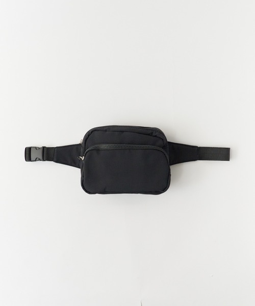 ROOPTOKYO（ループトウキョウ）の「2way ナイロンショルダーバッグ ボディバッグ 【6collar】（ボディバッグ/ウエストポーチ・メンズ・グレー/ブラック/ピンク/グリーン/ブラウン/ベージュ・FREE）」の19枚目の写真