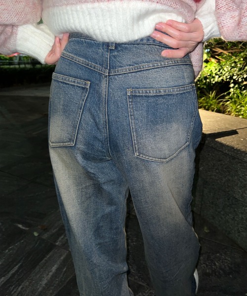 SOLA（ソラ）の「【tairin】デニムパンツ（デニムパンツ・レディース・ブルー/ブラック・SMALL/MEDIUM）」の7枚目の写真