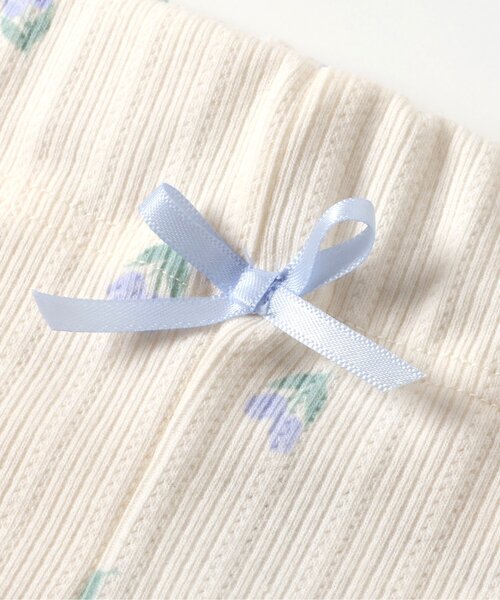 apres les cours（アプレレクール）の「【接触冷感】後ろフリル ひんやりレギンスパンツ（その他パンツ・キッズ・アイボリー/ブラック/ピンク/オフホワイト・130/120/110/100/90/80）」の14枚目の写真