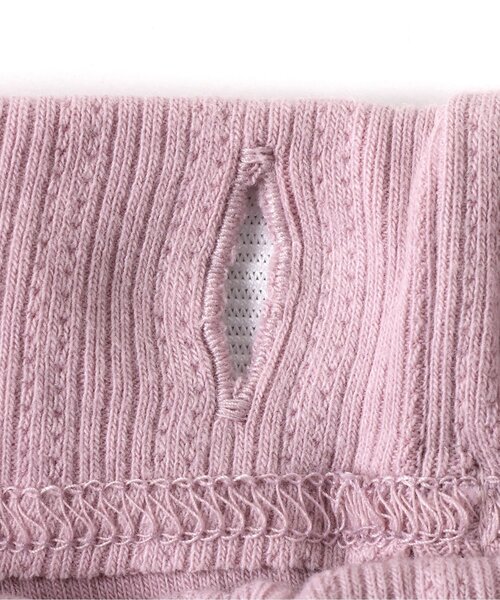 apres les cours（アプレレクール）の「【接触冷感】後ろフリル ひんやりレギンスパンツ（その他パンツ・キッズ・アイボリー/ブラック/ピンク/オフホワイト・130/120/110/100/90/80）」の20枚目の写真