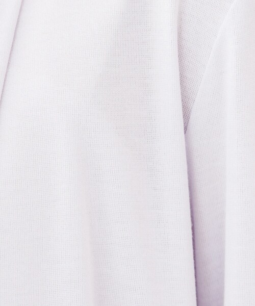 UNTITLED(アンタイトル)の「【接触冷感/UV機能/遮熱】ジャージカーディガン(カーディガン/ボレロ・レディース・ブラック/サックスブルー/ライトグレー系9/オフホワイト/ネイビー・00/02/04/44/48)」の22枚目の写真