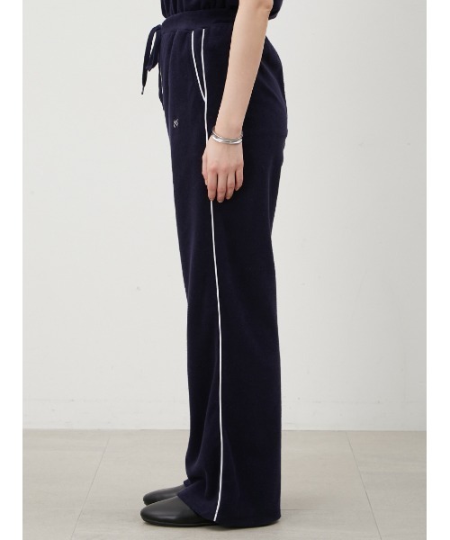 Mila Owen（ミラオーウェン）の「パイルドロストイージーパンツ（その他パンツ・レディース・グレー/ライム/ネイビー・0/1）」の7枚目の写真