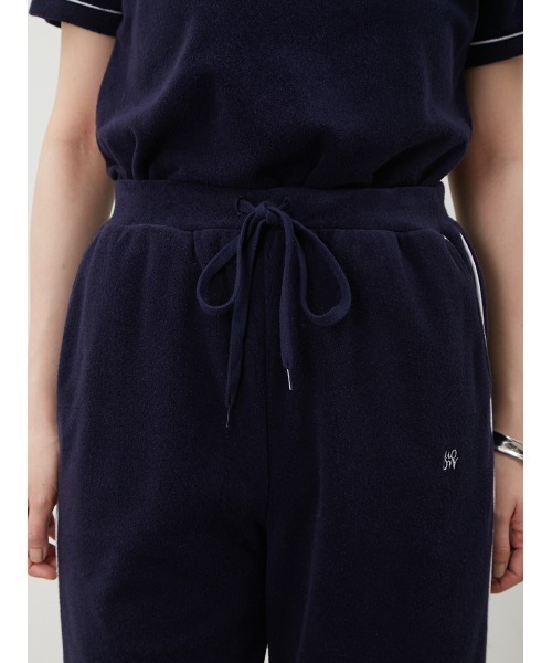 Mila Owen（ミラオーウェン）の「パイルドロストイージーパンツ（その他パンツ・レディース・グレー/ライム/ネイビー・0/1）」の9枚目の写真