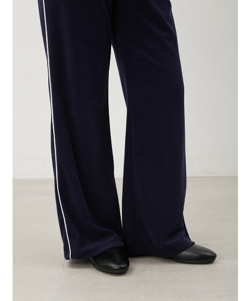 Mila Owen（ミラオーウェン）の「パイルドロストイージーパンツ（その他パンツ・レディース・グレー/ライム/ネイビー・0/1）」の10枚目の写真