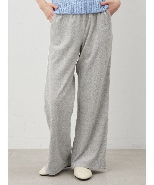 Mila Owen（ミラオーウェン）の「パイルドロストイージーパンツ（その他パンツ・レディース・グレー/ライム/ネイビー・0/1）」の20枚目の写真