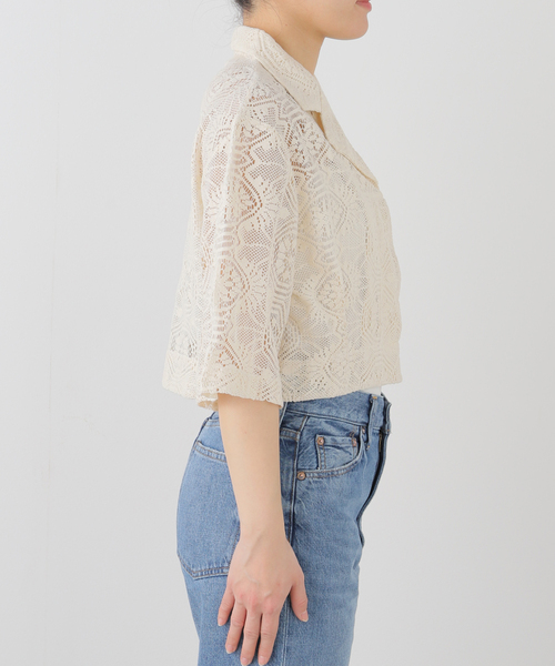 seeall ショートシャツ　ジャケット シャツ SHORT CUBA SHIRTS
