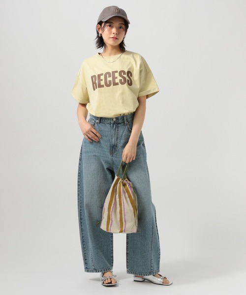 beej(ビージ)の「【beej(ビージ)】Emb String Bag(ハンドバッグ・レディース・マスタード/ピンク・FREE)」の16枚目の写真