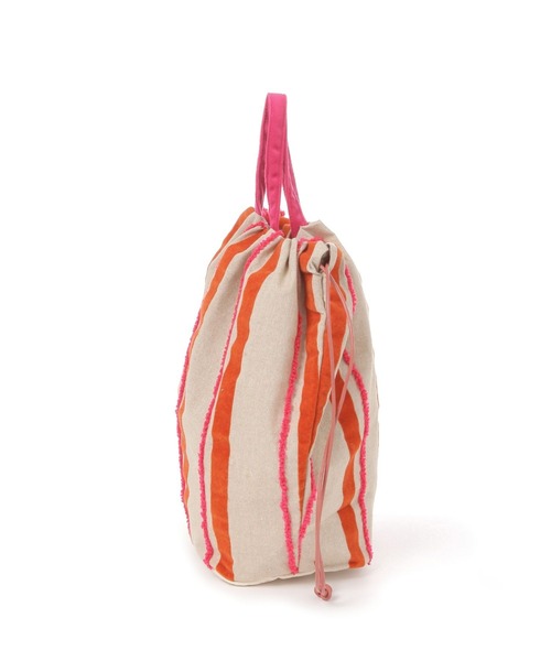 beej(ビージ)の「【beej(ビージ)】Emb String Bag(ハンドバッグ・レディース・マスタード/ピンク・FREE)」の12枚目の写真