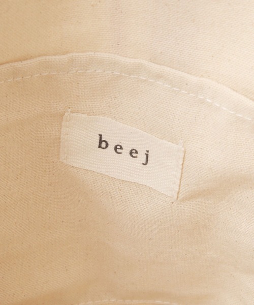 beej(ビージ)の「【beej(ビージ)】Emb String Bag(ハンドバッグ・レディース・マスタード/ピンク・FREE)」の4枚目の写真