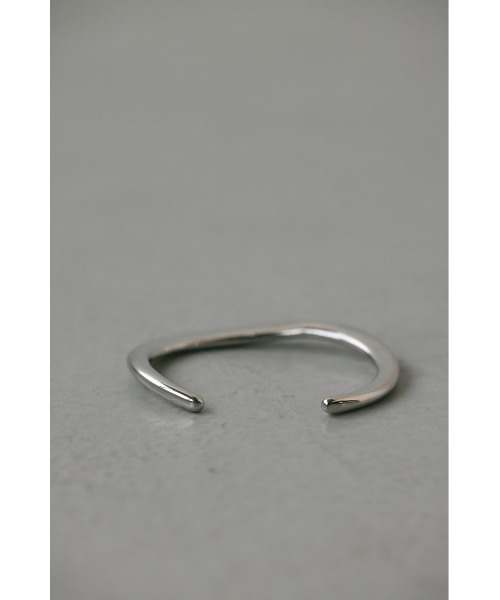 STYLEMIXER(スタイルミキサー)の「フラットカーブバングル(バングル/リストバンド・レディース・ゴールド/シルバー・FREE)」の9枚目の写真